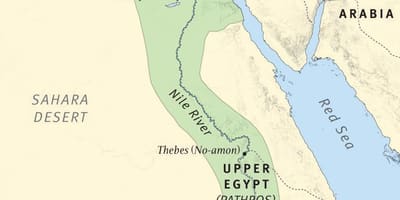 خريطة إثيوبيا في الكتاب المقدس مرات